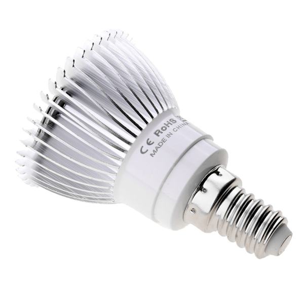 LED växtlampa glödlampa för hydroponisk växthus e14 18w fullspektrum