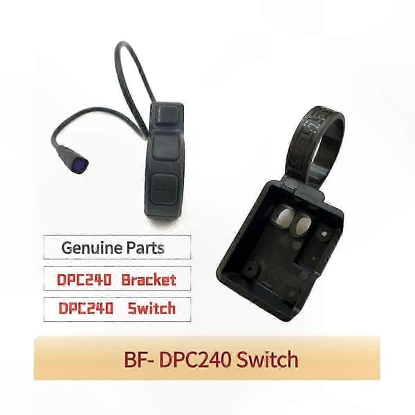 Midtermonteringsbeslag til DPC240 DPC241 udskiftningsdel Black