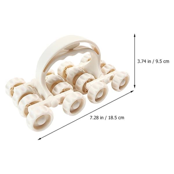 [RM]1st Manual Roller Massager Multifunctional Spine Massager (Non-Magnetic)
