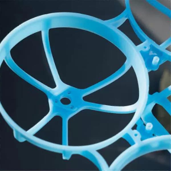 For Meteor75 Pro FPV Drone Ramme 1S Mikro Børsteløs Whoop Meteor 75 Pro FPV Racing RC Drone Quadcopter Ramme Blue