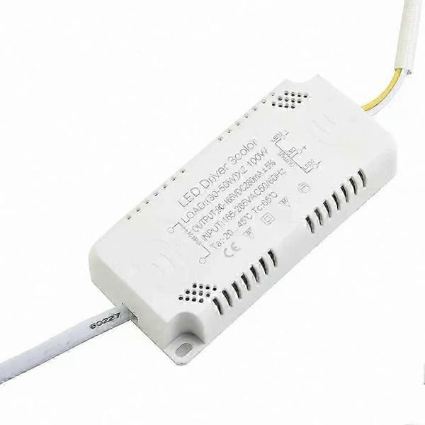 3-farvet LED-driveradapter, ikke-isoleret transformer, AC165-265V, 8-70W til LED-belysning