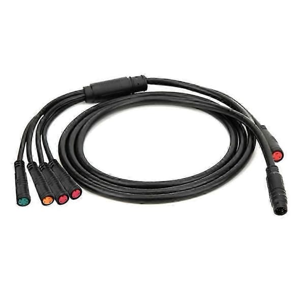 Vandtæt 9-bens hovedkabel til elcykel-controller-dashboard-forbindelseskabel 2PIN+3PIN+5PIN f