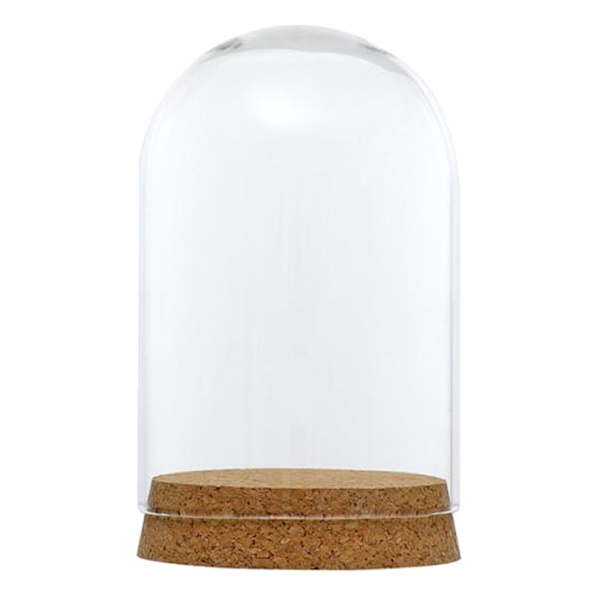 8x12 och 6,5x10 cm Glaslock Landskap Terrarium Behållare Lock Vas Flaska