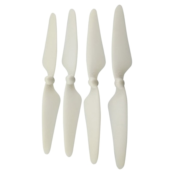 Par CW CCW Propeller Blad Prop för Hubsan H501s RC Drönare Delar Vit