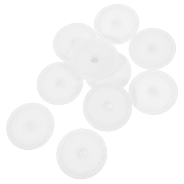 Lommefnullerfjerner Genanvendelig Fnullerfjerner Rund Form 4.00X4.00X0.80CM 10 Stk. White 4.00X4.00X0.80CM