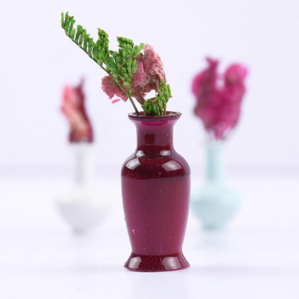 Miniatyr Vas Dockskåpsmöbler