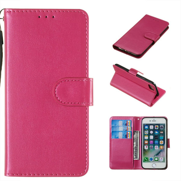 iPhone 7/8/SE (2020/2022) - Lompakkokotelo - Pinkki Pink Rosa