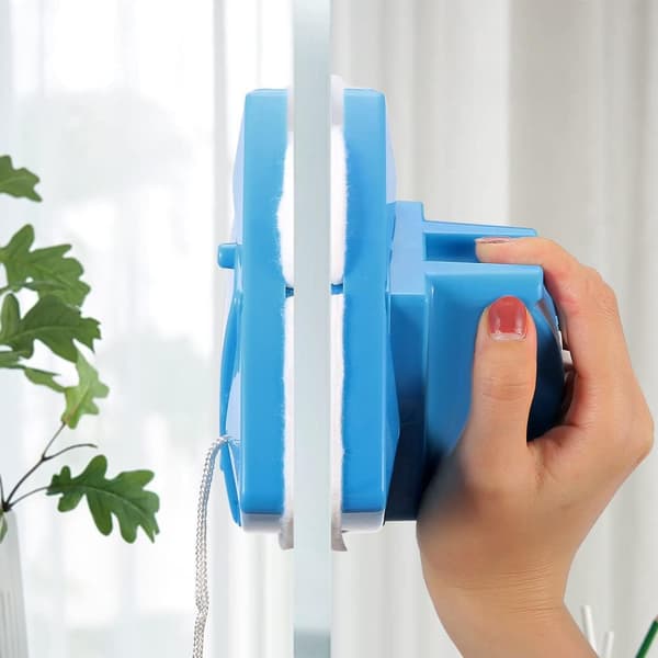 [RM](4-24mm) Double-sided window cleaner magnetic cleaning brush adjustable for glass thickness