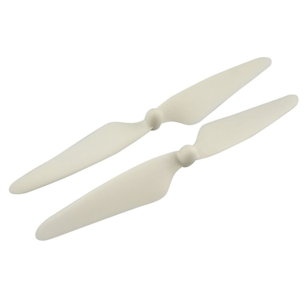 Par CW CCW Propeller Blad Prop för Hubsan H501s RC Drönare Delar Vit