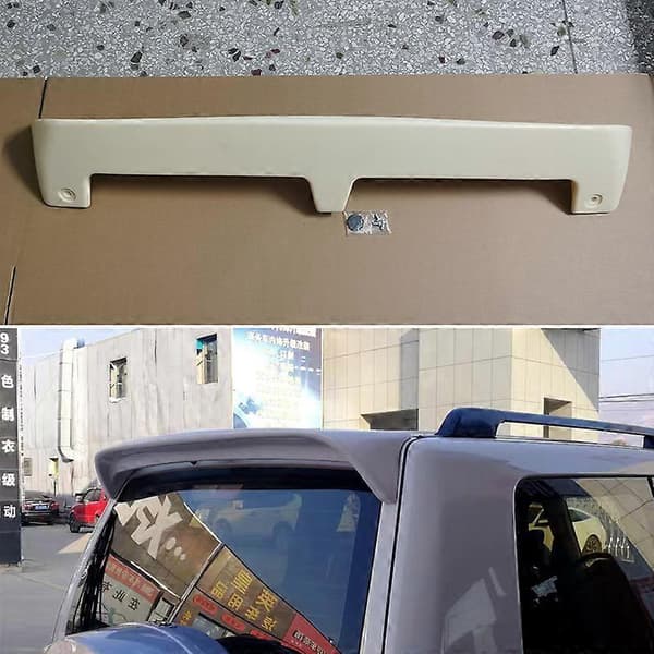 Til Mitsubishi Pajero V73 V93 V97 2004--2015 Års Takspoiler Fabrikkstil Bakvinge Karosserisett Tilbehør ABS Plast Gloss Black