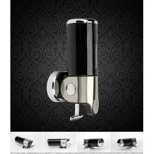 [RM]M-8009 Dobbelthodet Manuell Såpedispenser Black