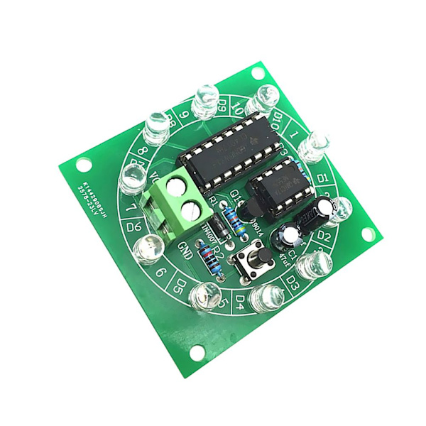 Lotterihjul NE555 3-5V 58mm DIY Analogt Elektronikkit