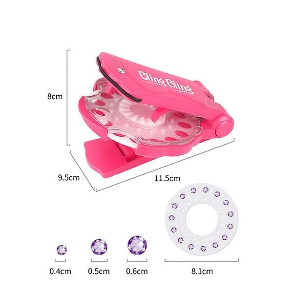 Stylingverktyg Tillbehör Automatisk Hårflätningsmaskin Diamantprydnad Maskin Håraccessoarer Hårglitter