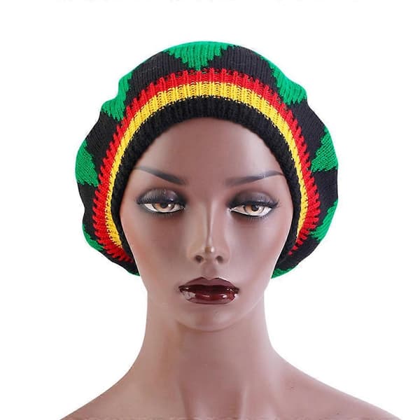Handvirkad jamaicansk reggaehatt