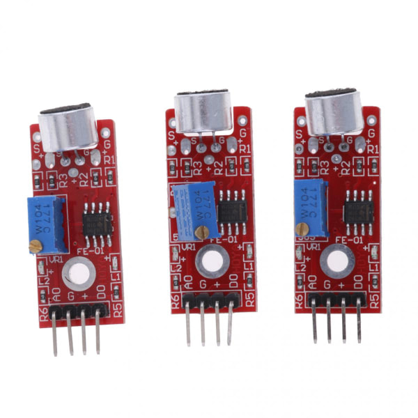 3st högkänslig ljudmikrofonsensormodul för Arduino