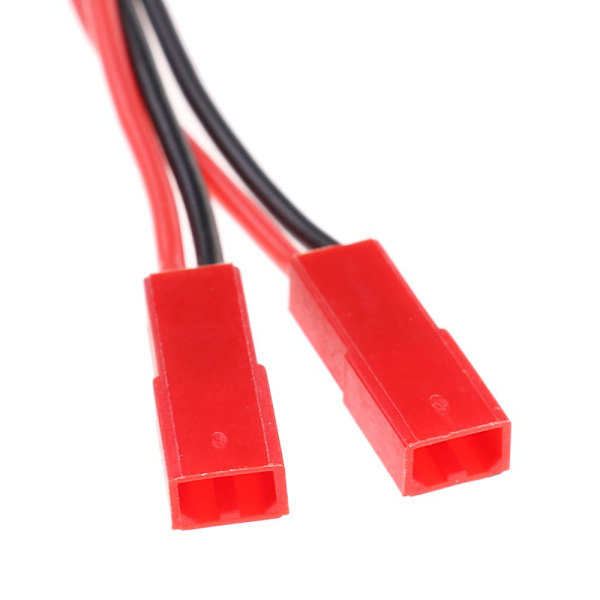 2x JR 1 Hane till JST 2 Hona Y Kabeldelare med 23cm Ledningar