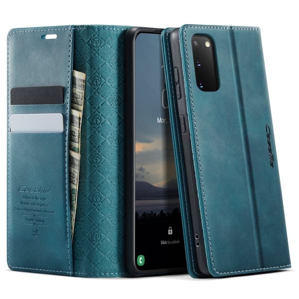 CASEME 033 Mobilcover til Samsung Galaxy S20 5G/4G Grøn RFID-blokering