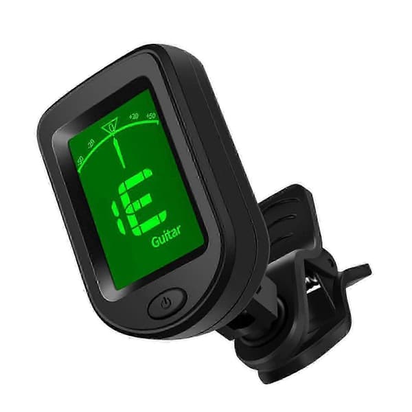 Digital elektronisk tuner med LCD-display til guitar og violin automatisk 12-tonet ligesvævende [MI]