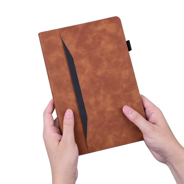 [RM]SKALO Lenovo Idea Tab 11\" PU-läderfodral - Brun Brun brown