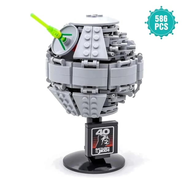 [RM]LEGP Space Wars Mini Death Star-2 Building Blocks, 40591 Building Kits Model