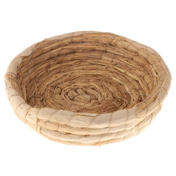 Vävd Halm Fågelbo Bur Fågelhus/Säng för Papegoja Duva etc style_2