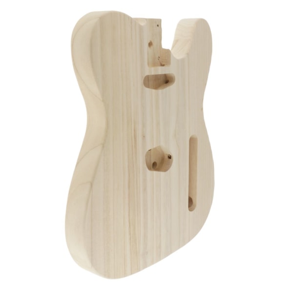 Obehandlad Elgitarr Kropp Ämne Gitarr