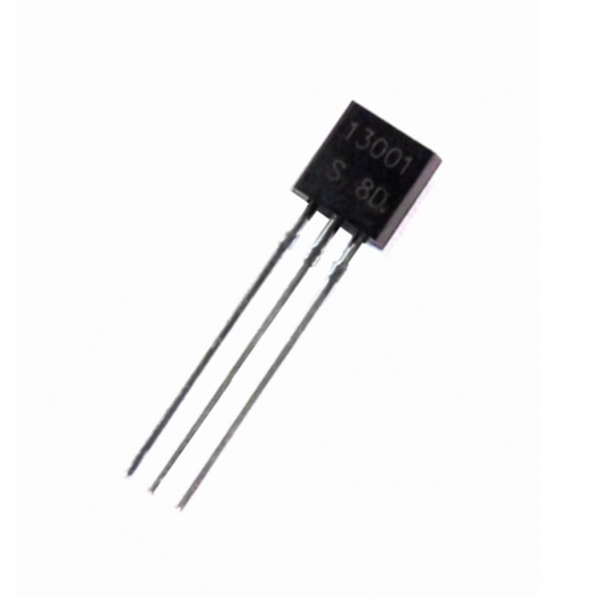 13001 TO-92 300mA Silicon Power Transistor Set för ballastladdare