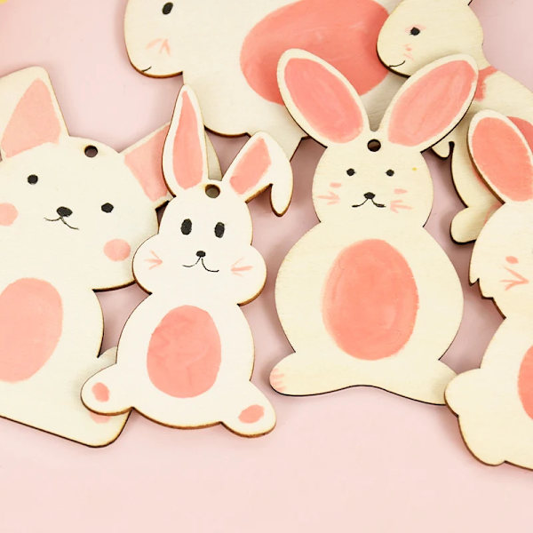 Dubbelspetsiga Twin Markers Set Konstnärsskissmarkörer Bunny-6p