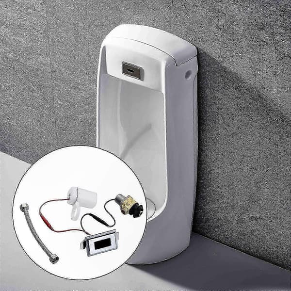 Automatisk Berøringsfri Urinal Skyllekit med Sensor og Magnetventil til Håndfri Skylningssystemkomponenter