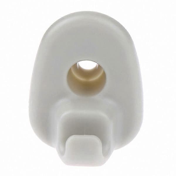 2-pak solskærmsklemmer til opbevaring af biltilbehør, universal pasform White 2PCS