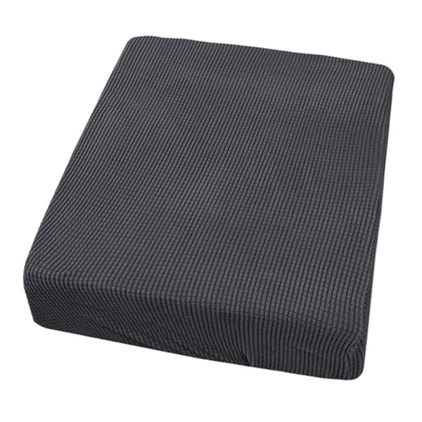 Stretch soffa sittdynfodral grå rand 101,6x50,8x5 cm