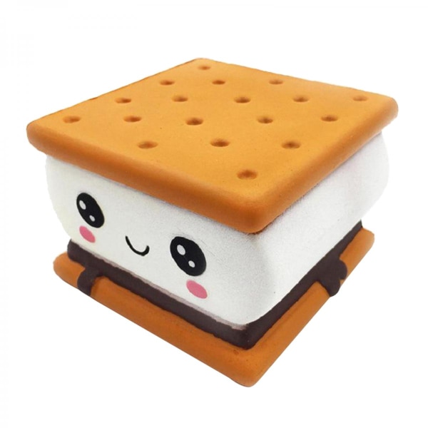 Squishy Jumbo Mjukt Kläm Långsamt Stigande Stress Relief Leksaker Bröd