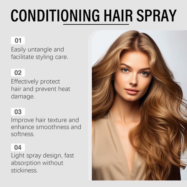 100 ml Supermelk Nærende Hårprimer Spray, Hårmaske J6T0[RM]