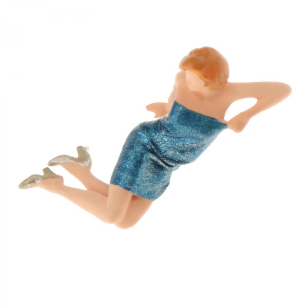 Harts Personfigurer för Sandbordsdekoration, 1:64 Skala Modellmän för Miniatyrscener, Passar för Tillbehör