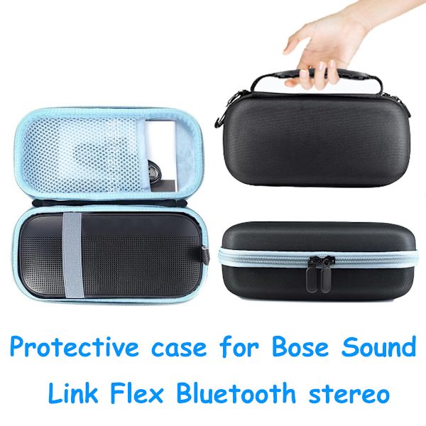 [RM]Fits Bose SoundLink Flex Bluetooth audio protective case storage bag portable storage box blue