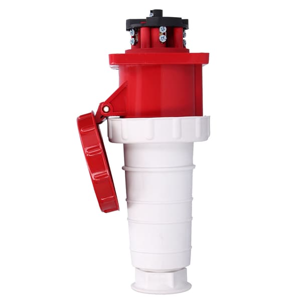 [RM] 3-Phase 4-Pin Industrial Socket Waterproof 380V 415V 63A 3P+E