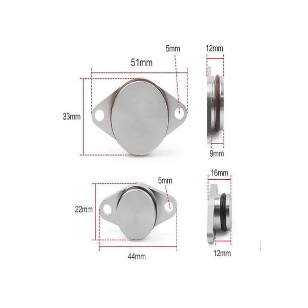 Til BMW 3-serie 335d X5 E46 E60 E90 E91 6x32mm pakningssæt 11612246945