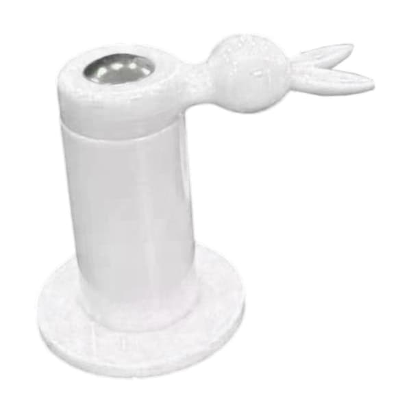 2x toiletsædepudefiksering, installationsdele til toiletlåg, anti-krog