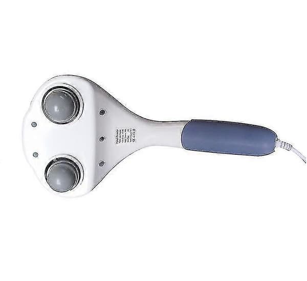 [RM] Handheld Neck Back Massager Electric Dual Head Full Body Massage