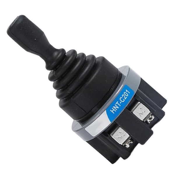2-veis posisjon monospak joystick 30 mm vippebryter joystick vippebryter tilbakestilling momentan selv Black
