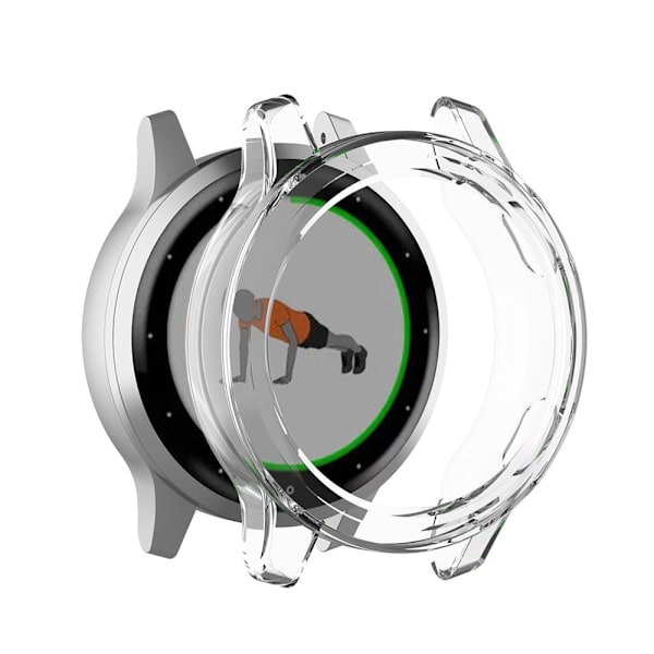 42mm Anti-kollisions TPU Smartwatch Skyddsfodral För Garmin Actives 2 Vit