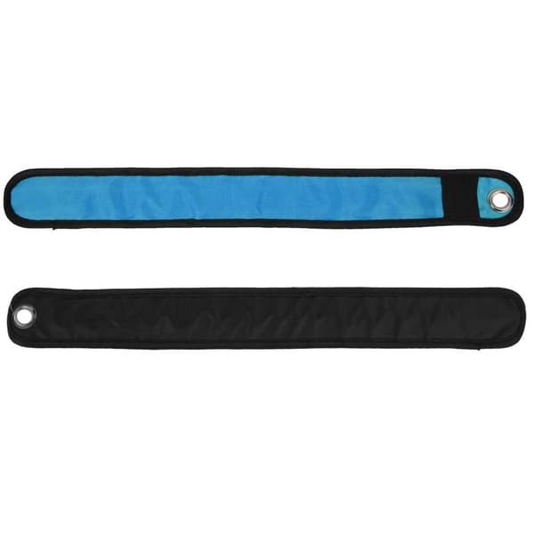 Blinkende LED-armbånd for nattløping utendørs, lysende armbånd for sykling, blå