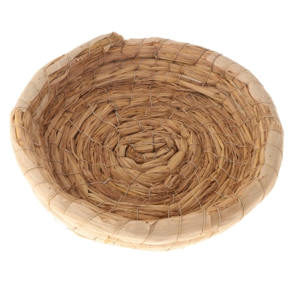 Vävd Halm Fågelbo Bur Fågelhus/Säng för Papegoja Duva etc style_2