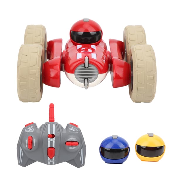 [RM]Retro Double-Sided 2.4G Remote Control Stunt Car with Cool Lights and Vivid Racing Sound