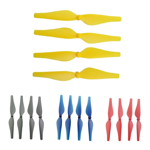 4st propeller för DJI Tello drönare blad quadcopter reservdelar blå