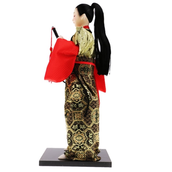 Japansk samurai docka konsthantverk humanoid docka hemkontor dekor present #1
