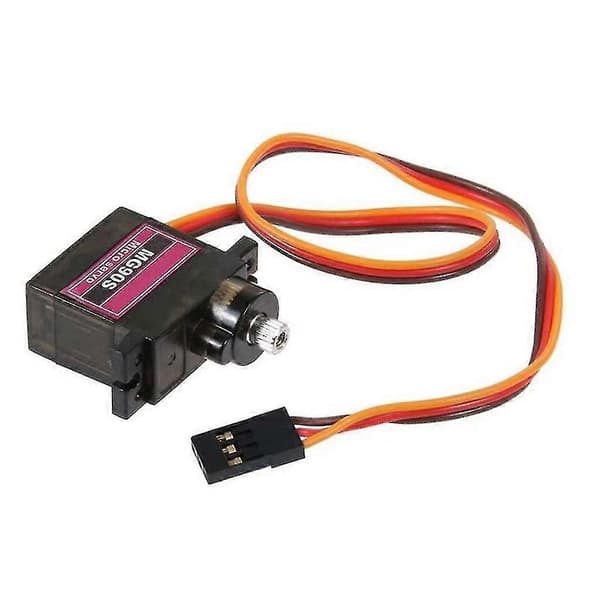[RM]1 stk Mg90s Micro Metal Gear 9g Servo til RC Fly Helikopter Båd Bil 360