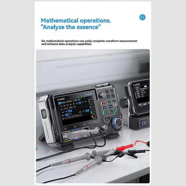 2D15P Digitalt oscilloskop Digitalt multimeter Oscilloscope Signalgenerator Auto Range for Spenning