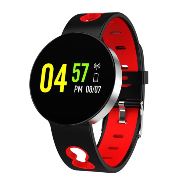 Smart Watch Armband IP67 Super Smart Armband Intelligent Rouge + Noir