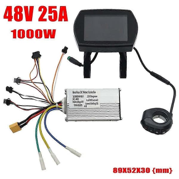 48v 25a 1000w El-løbehjul Controller Kit Med Display Løbehjul Dashboard Til G2 Pro El-løbehjul